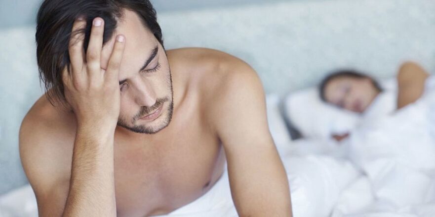 diminuzione dell'attività sessuale negli uomini con prostatite